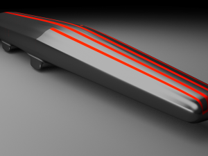 hyperloop Modelo 3D
