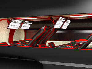 hyperloop Modelo 3D