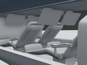hyperloop Modelo 3D