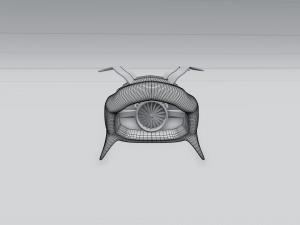 hyperloop Modelo 3D
