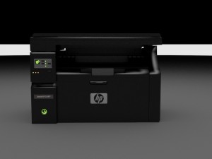 hp laserjet pro m1132 mfp Modelo 3D