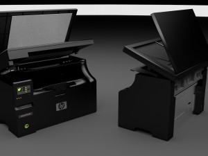 hp laserjet pro m1132 mfp Modelo 3D