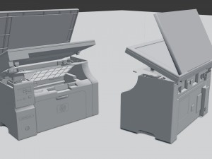 hp laserjet pro m1132 mfp Modelo 3D