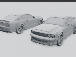 muscle car gt 3D 모델