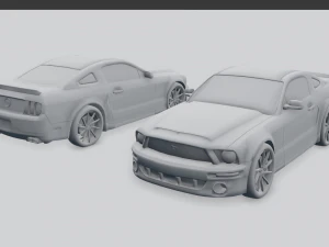 muscle car gt 3D Model