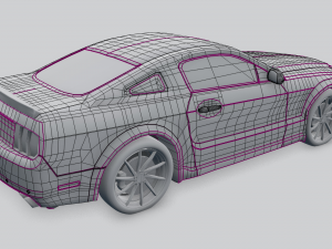 muscle car gt 3D 모델