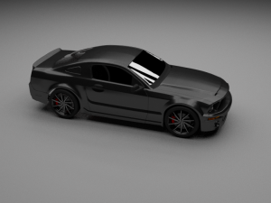 muscle car gt 3D 모델
