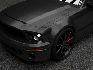 muscle car gt 3D 모델