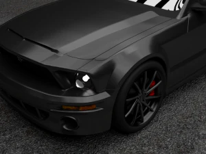 muscle car gt 3D Model