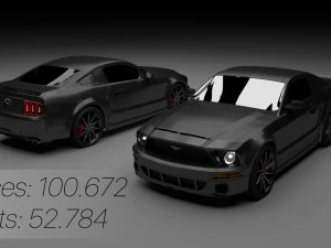 musclecar gt 3D Model