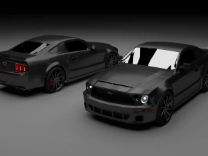 muscle car gt 3D Model