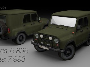 uaz 3D Model