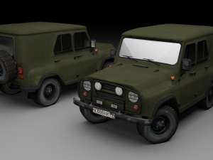uaz 3D Model