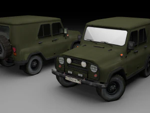 UAZ Modelo 3D
