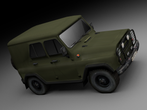 uaz 3D Model