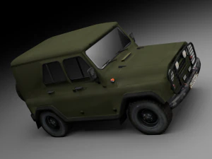 UAZ Modelo 3D