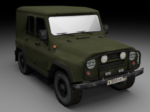 uaz 3D Model