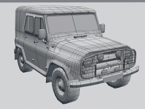 UAZ Modelo 3D