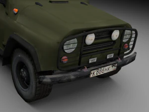 UAZ Modelo 3D