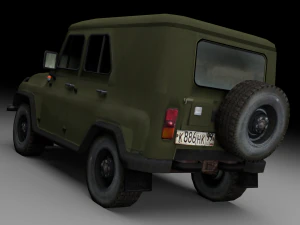 UAZ Modelo 3D