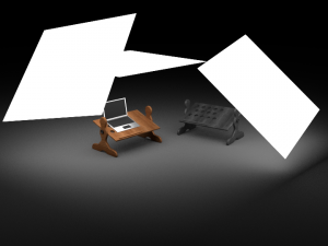 table for notebook 3D Model
