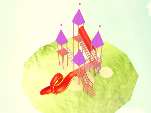 遊び場 3Dモデル