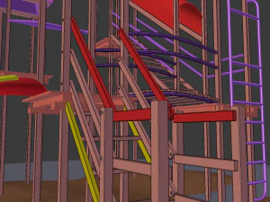 遊び場 3Dモデル