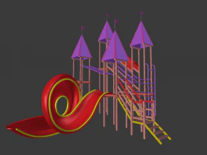 遊び場 3Dモデル