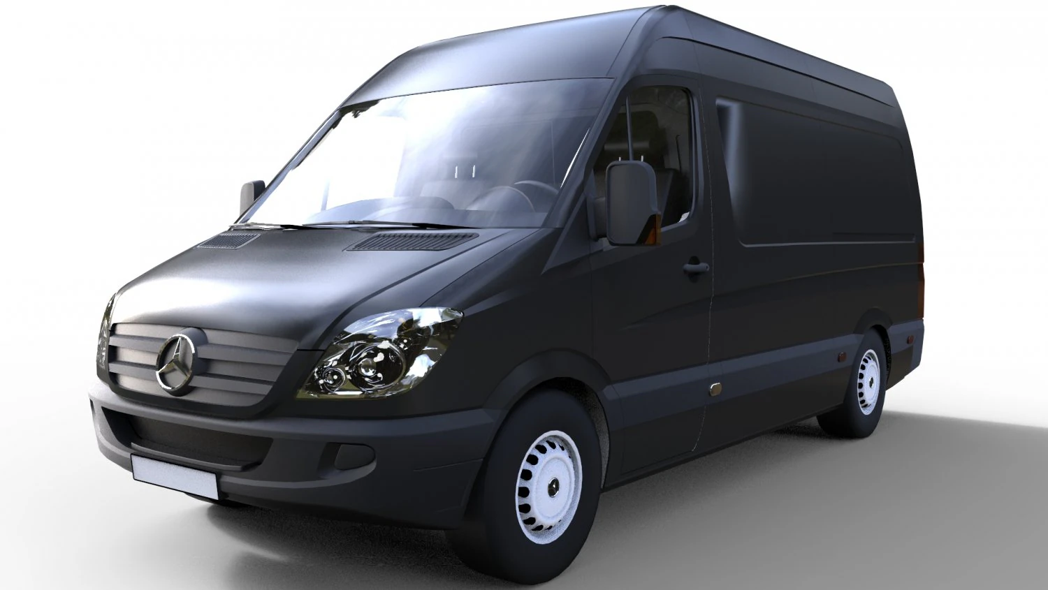 mercedes benz sprinter 3D Model .c4d .max .obj .3ds .fbx .stl .blend