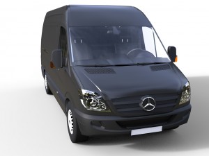 mercedes benz sprinter 3D Model