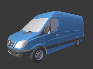 mercedes benz sprinter 3D Model