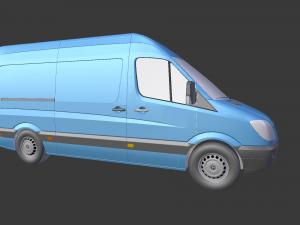 mercedes benz sprinter 3D Model