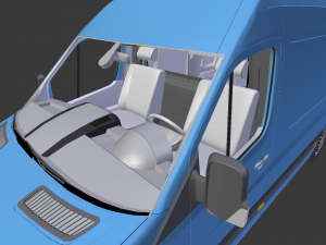 mercedes benz sprinter 3D Model
