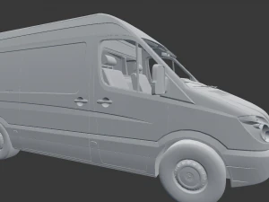 mercedes benz sprinter 3D Model