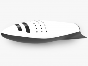 big falcon rocket bfr 3D Model