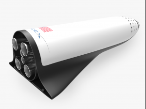big falcon rocket bfr Model 3D
