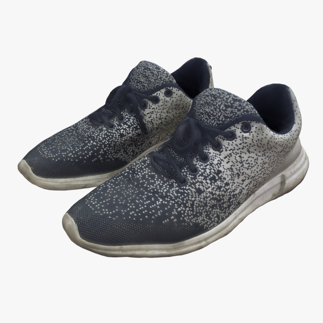 shabby sneakers photogrammetry 3D Model .c4d .max .obj .3ds .fbx .stl .blend 
