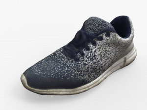 shabby sneakers photogrammetry 3D Model