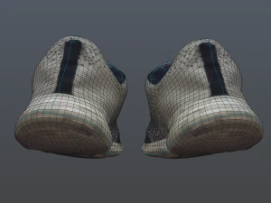 shabby sneakers photogrammetry 3D Model
