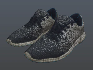 shabby sneakers photogrammetry 3D Model