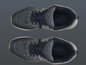 shabby sneakers photogrammetry 3D Model