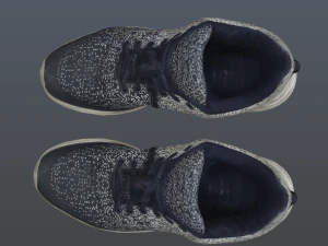 shabby sneakers photogrammetry 3D Model