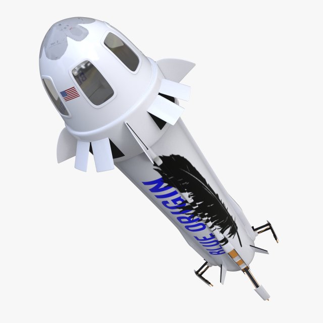 new shepard 3D Model .c4d .max .obj .3ds .fbx .stl .blend 
