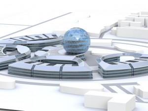 3d expo 2017 astana kazakhstan 3D 模型