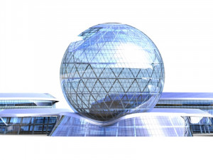 3d expo 2017 astana kazakhstan 3D 模型