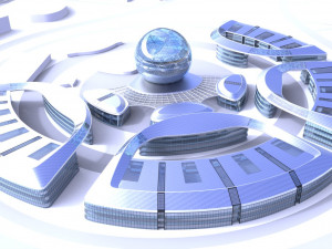 3d expo 2017 astana kazakhstan 3D 模型