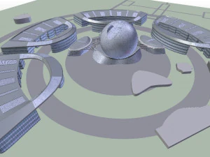 3d expo 2017 astana kazakhstan 3D Model