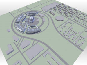 3d expo 2017 astana kazakhstan 3D 模型