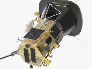 3d space probe parker 3D Model