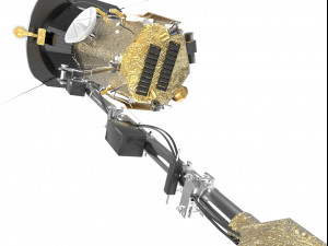 3d space probe parker 3Dモデル